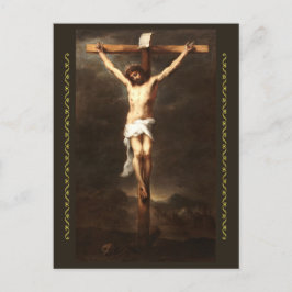 Cartão Postal Crucifixion, Bartolomé Estebán Murillo