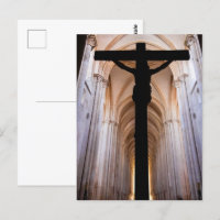 Crucifixo com Jesus Cristo. Abadia de Alcobaca Gót