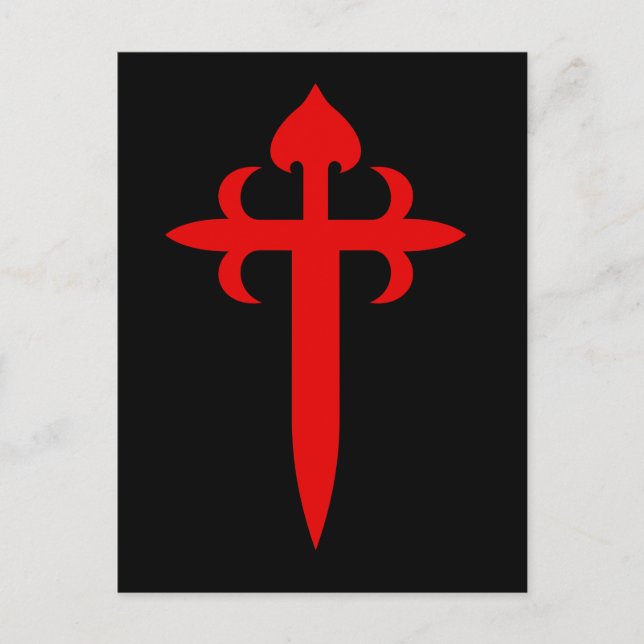 Cartão Postal Cruz de Santo James (Frente)