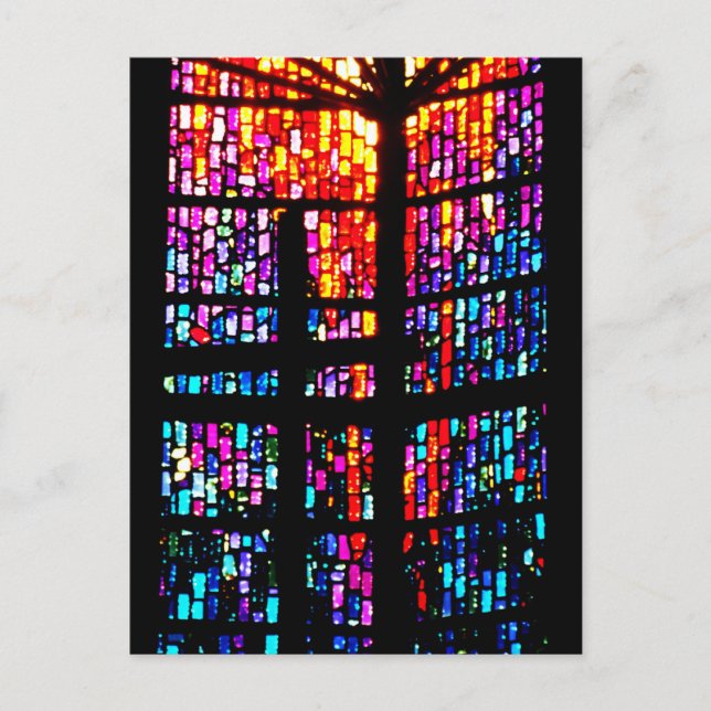 Cartão Postal Cruz de Vidro Fosco (Frente)