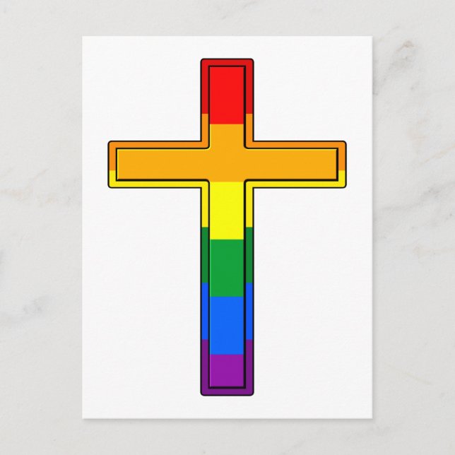 Cartão Postal Cruz Gay (Frente)