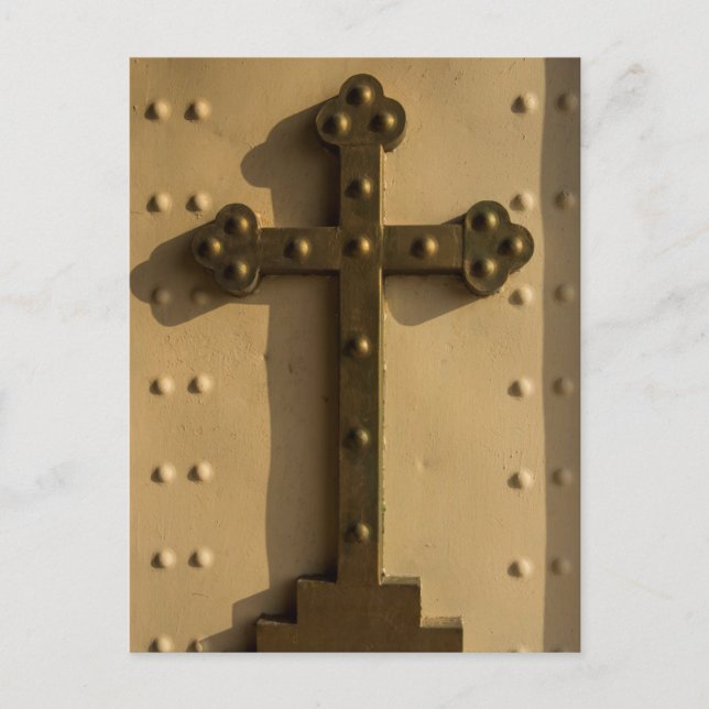 Cartão Postal Cruz religiosa cristã, Iraque (Frente)
