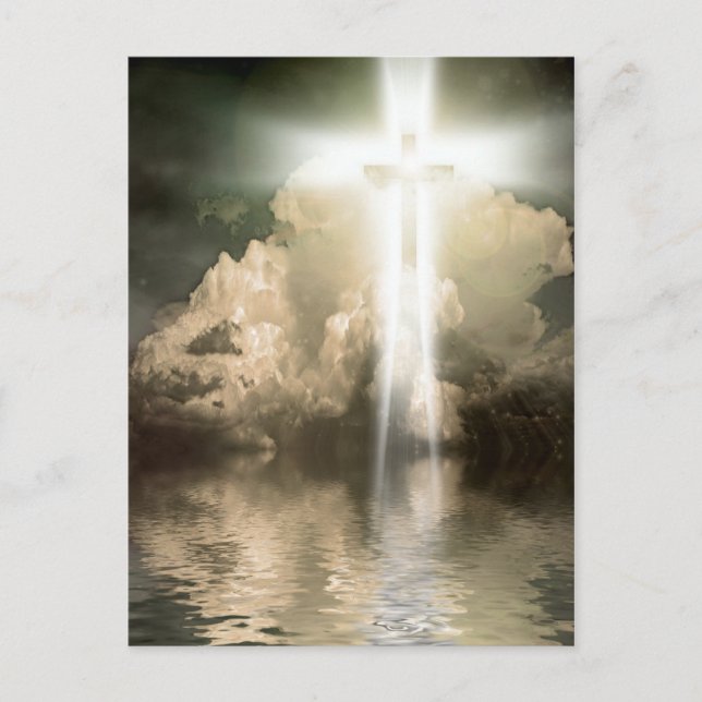 Cartão Postal Cruzamento brilhante (Frente)