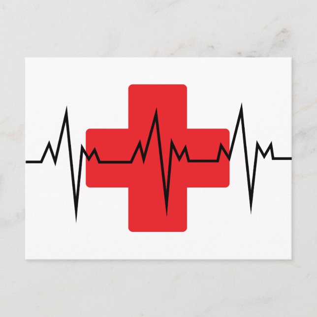 Cartão Postal Cruzamento médico (Frente)