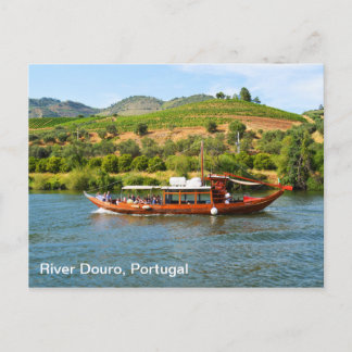 Cartão Postal Cruzamento no rio Douro, Portugal