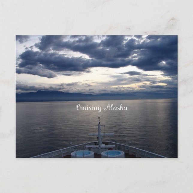 Cartão Postal Cruzando o Alasca (Frente)
