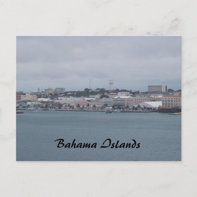 Cartão Postal cruzeiro 153, Ilhas Bahama (Frente)