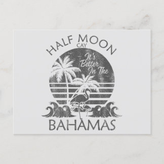 Cartão Postal Cruzeiro de Vacinas Pós-Cartão das Bahamas Retro M