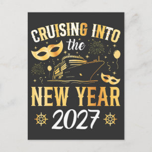 Cartão Postal Cruzeiro para o Ano Novo 2027