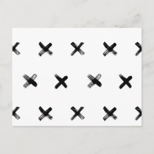 Cartão Postal Cruzes Polkadot - Densas