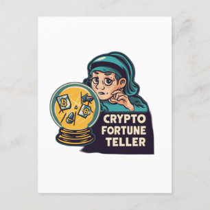 Cartão Postal Crypto Fortune Teller