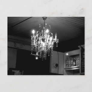 Cartão Postal Crystal Chandelier