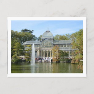 Cartão Postal Crystal Palace, Madrid