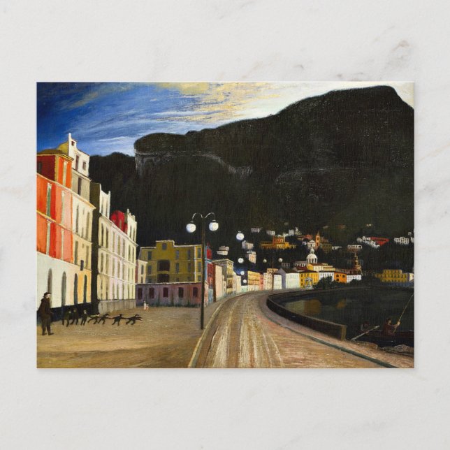 Cartão Postal Csontvário - Pesca em Castellammare (Frente)