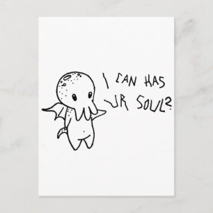 Cartão Postal Cthulhu