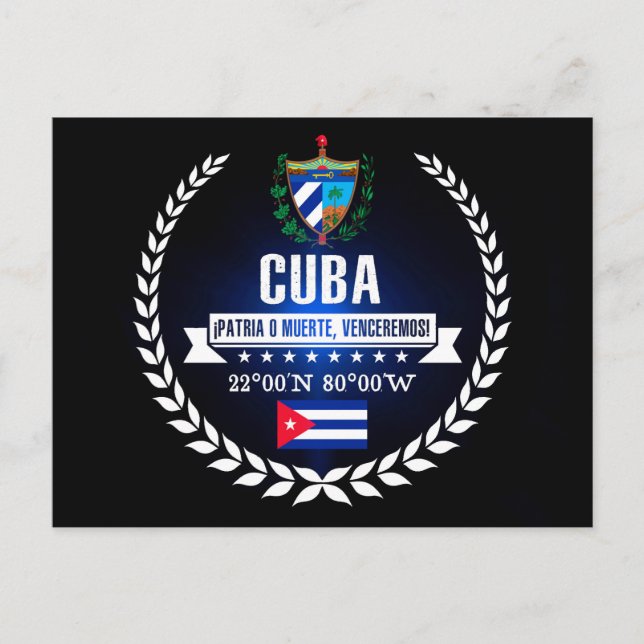 Cartão Postal Cuba (Frente)