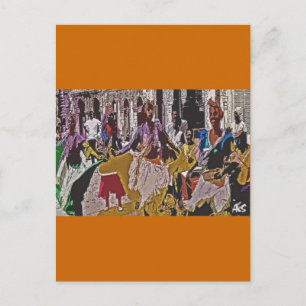 CARTÃO POSTAL CUBAN RUMBA