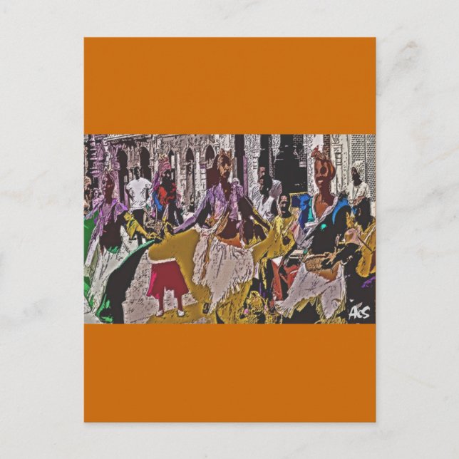 CARTÃO POSTAL CUBAN RUMBA (Frente)
