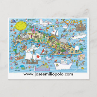 Cartão postal cubano, www.joseemiliopolo.com