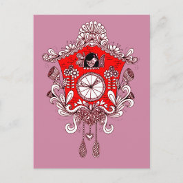 Cartão Postal Cuckoo Clock
