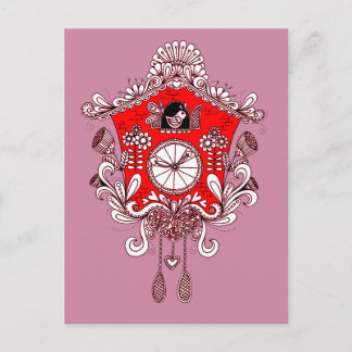 Cartão Postal Cuckoo Clock