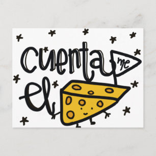 Cartão Postal Cuenta me el queso.t