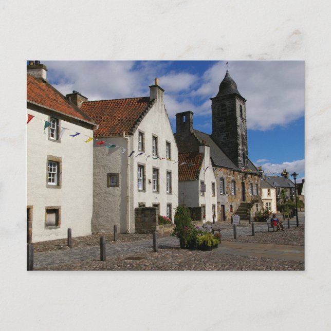 Cartão Postal Culross Fife Scotland (Frente)