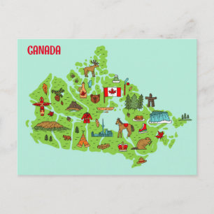 CARTÃO POSTAL CULTURA CANADENA