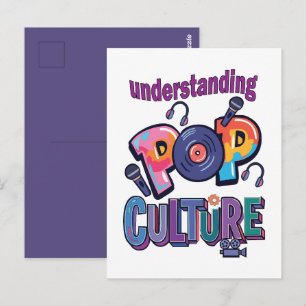 Cartão Postal Cultura Popular Compreendendo a Cultura Popular Fe
