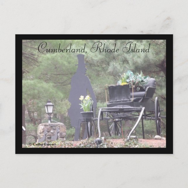 Cartão Postal Cumberland, Rhode Island (Frente)