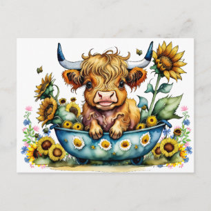 Cartão Postal Cumprimento Rural