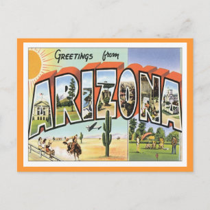 Cartão Postal Cumprimentos da arizona