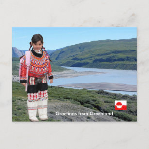 Cartão Postal Cumprimentos de Greenland 223
