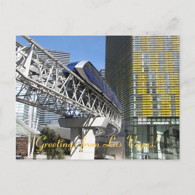 Cartão Postal Cumprimentos de Las Vegas! (Frente)