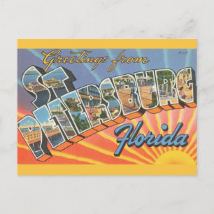 Cartão Postal Cumprimentos de São Petersburgo