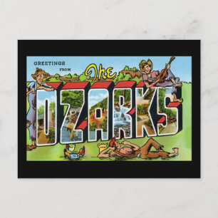 Cartão Postal Cumprimentos dos Ozarks