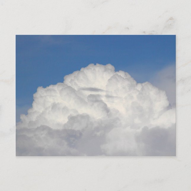 Cartão Postal Cumulonimbus (Frente)
