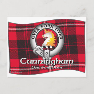 Cartão Postal Cunningham Clan