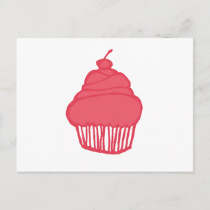 Cartão Postal Cupcake