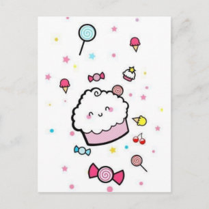 Cartão Postal cupcake