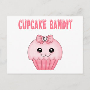 Cartão Postal Cupcake Bandit