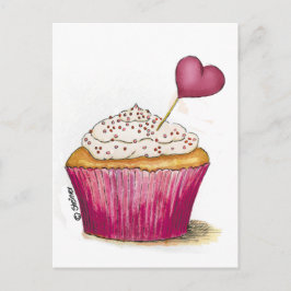 Cartão Postal Cupcake - Dia mais doce