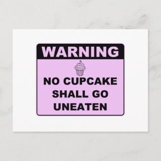 Cartão Postal Cupcakes!