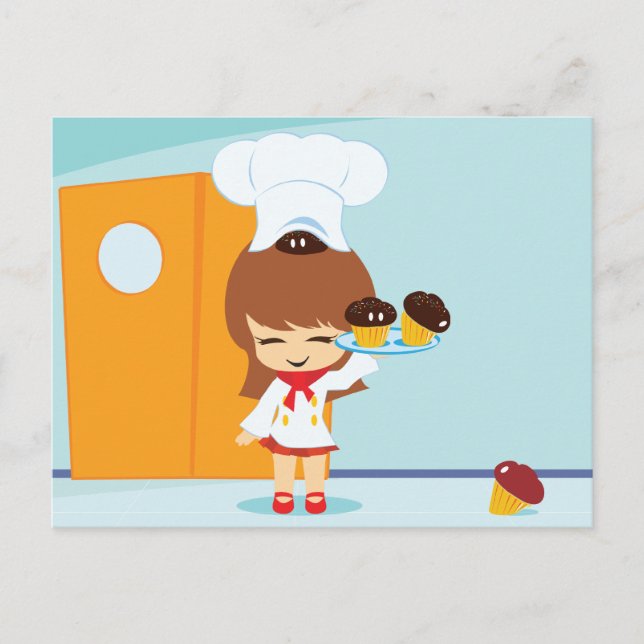 Cartão Postal Cupcakes (Frente)