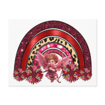 Cupido arco-íris dia dos namorados amor arco flech