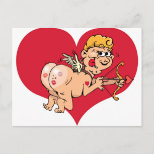Cartão Postal Cupido Valintine