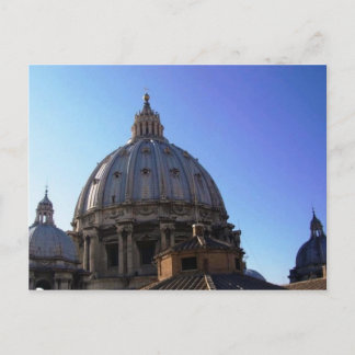 Cartão Postal Cupola de Ruas. Igreja Peters - Cartão-postal