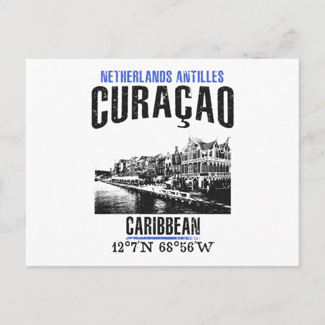 Cartão Postal Curaçao (Frente)