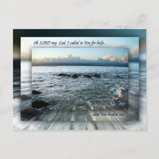 Cartão Postal Curado... Rezando.