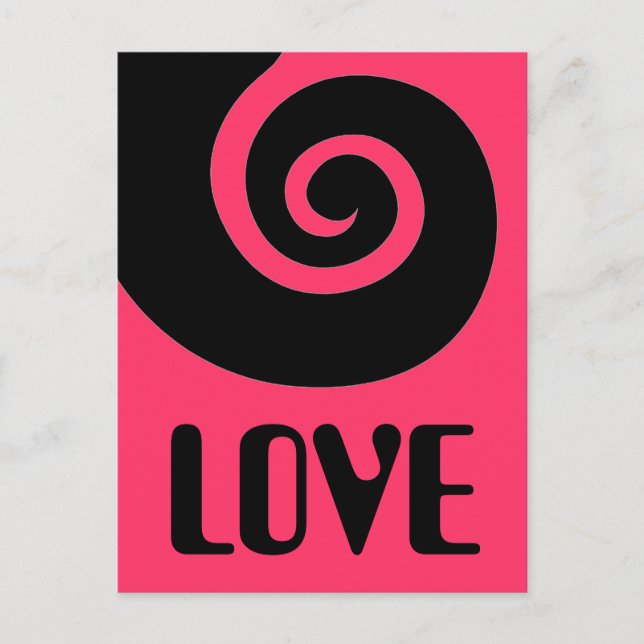 Cartão Postal Curl (Frente)